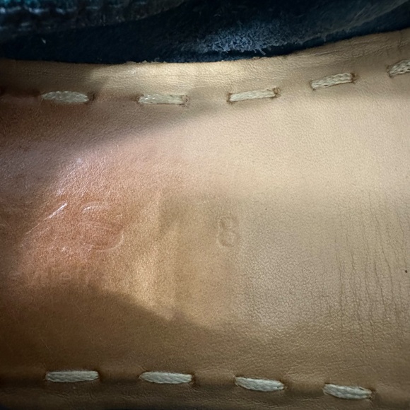 Custom Tieks Blue Classic-Like Leather Ballet Flat Size 8 - Picture 7 of 7